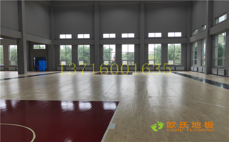 沈陽於洪機場體育館木地板案例